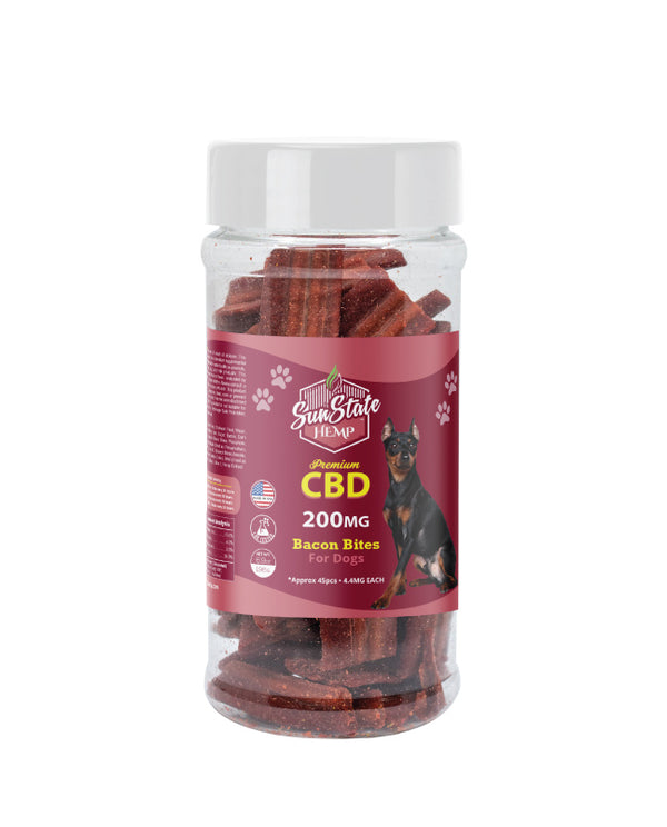 CBD Pet Treats Bacon Bites 200mg