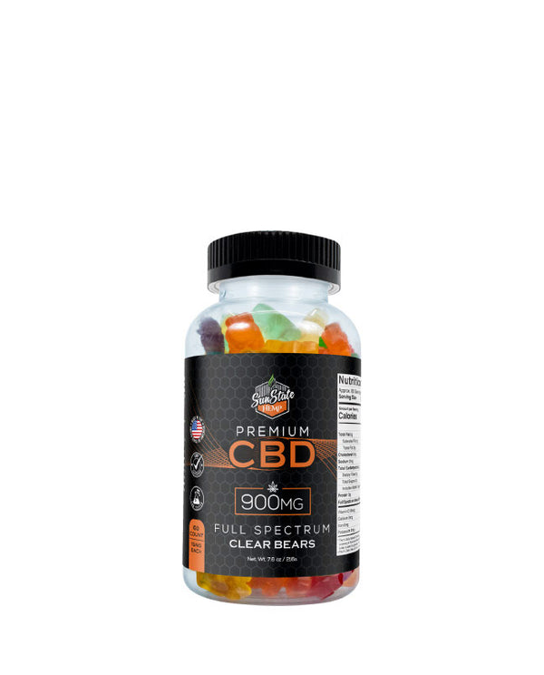 Full Spectrum Clear Bears 900mg