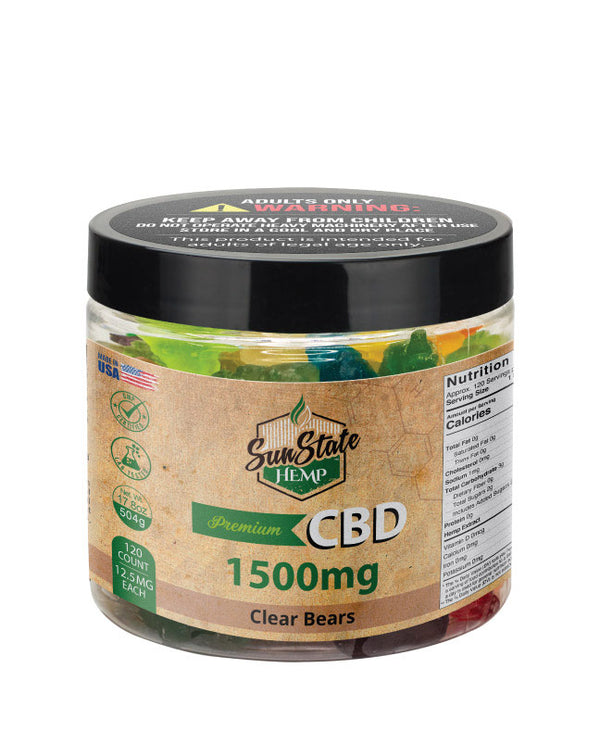 CBD Clear Bears 1500mg