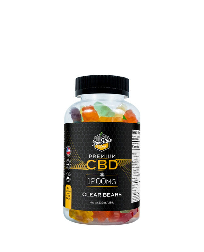 CBD Clear Bears 1200mg – Weednasium