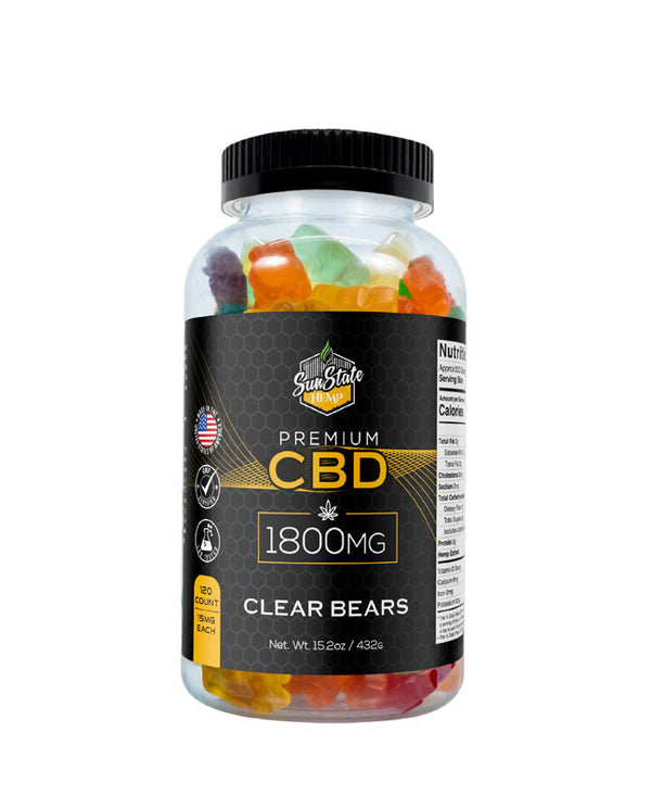 CBD Clear Bears 1800mg