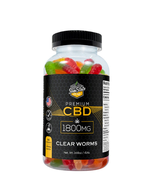 CBD Clear Worms 1800