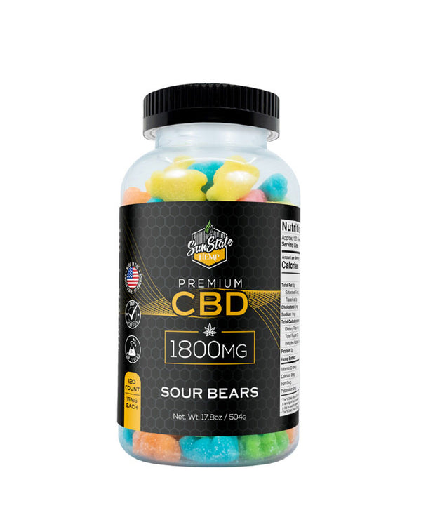 CBD Sour Bears 1800mg